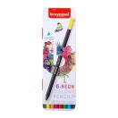 Coloured Pencils Bruynzeel Expression, 6pcs Neon