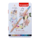Coloured Pencils Bruynzeel Expression, 12pcs pastel