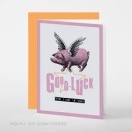 Greeting card B6/ Flying unicorn