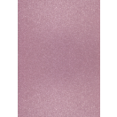 Glitter Card A4  light rose