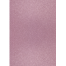 Glitter Card A4  light rose