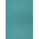 Glitter Card A4 petrol blue