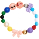 Bracelet Eye Candy super mix, 19 beads