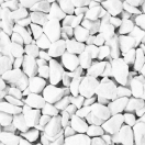 Deco Stones 9-13mm 500g, white