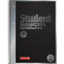 Spiraalkaustik A4 Student  "Hardwired", ruut 80lehte