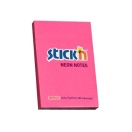 Märkmepaber StickN 76x51mm 100L Neoon magneta