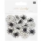 DECO CONFETTI SPIDER WEB, WOOD