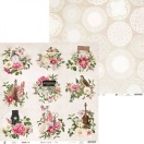 Scrapbook paper 30x30cm, Dear Love 03