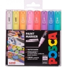 Posca Marker Pen 1M set, 8 pcs Pastel