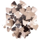 Litrid südamed, red gold, 100tk 10x12mm - 11x13mm