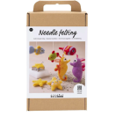 Craft Kit Needle felting, Animals in Water