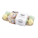 Plastic eggs, pastel 12pc