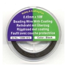 Beading Wire with coating 0.45mm 10m/ black