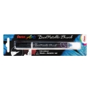 Pentel DualMetallic brush Pen - Violet- metallic blue
