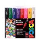 Posca Marker Pen 1M set, 8 pcs Standard
