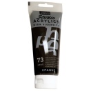 Studio acrylic 100ml 73 ivory black