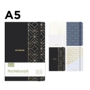 Notebook A5, hard cover, 96sheets, lined