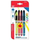 Highlighter set MP, 4pcs Fluor