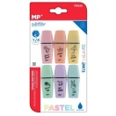 Highlighter mini set MP, 6pcs pastel