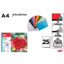 Colored Card A4, 180g, 25p