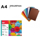 Värviline kartong MP 180gr A4, 10tk