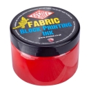 Fabric Block Printing Ink Red 150ml