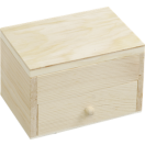 Wooden jewellery Box 13x8.7x8.7cm