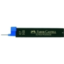 Mehaanilise pliiatsi söed 0,7mm B, Faber-Castell Super-Polymer 