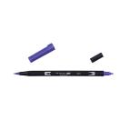 Calligraphy marker Tombow double nib Deap Blue