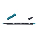 Calligraphy marker Tombow double nib tiki teal