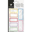 Adhesive Labels, multicolour