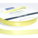 Satin Ribbon w 9mm, 10m/ pastel yellow