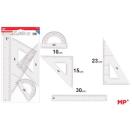 Plastic Ruler Set of 4