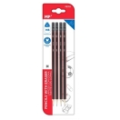 Graphite pencil with eraser set 4pcs HB
