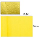 Florist crepe 50x250cm/ yellow