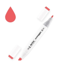 Artix permanent twin-tip/ 4 fluor coral red