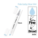 Alkoholi baasil marker Artix 2-otsa/ 51 Pale Baby Blue 144