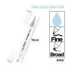 Artix permanent twin-tip/ 51 pale Baby Blue 144