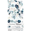 Extras to Cut Set – Flowers – Forever Blue,15,75x30,5cm,