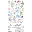 Disainpaber Elemendid 15x30.5cm, Flowers – Spring Charm 12+2l