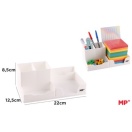 Desk Organiser, white 12,5 x 22 x 8,5 cm.