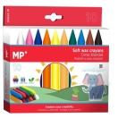 Soft Wax Crayons 10pcs