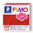 Polümeersavi FIMO Soft 57g, jõulupunane