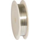 Silver-plated Copper Wire, 0.8mm x 3m, reel 