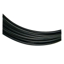 Aluminium wire round, Black 1mmx5m
