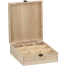 Wooden box 23.5 x 20 x 7.5cm