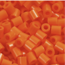 Fuse Beads, size 5x5 mm, hole size 2,5 mm, medium, orange, 1100 pc/ 1 pack