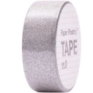 Disainteip glitter Silver 1,5cmx5m