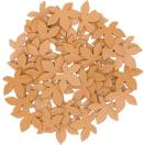 WOODEN confetti Leaf, 48pcs