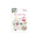 Set of paper tag Santa's Workshop 01, 9pcs